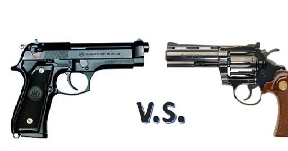 Perbedaan Revolver dan Pistol ~ ZONA PERTAHANAN